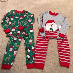 Carters Christmas PJ bundle